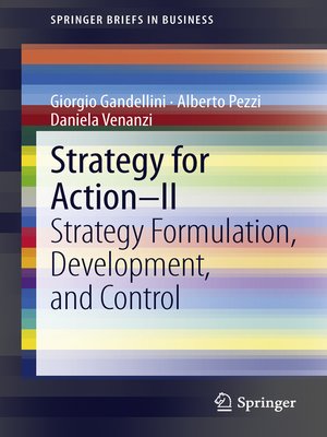 cover image of Strategy for Action – II